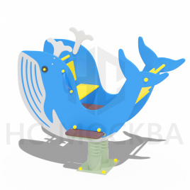 Качалка на пружине Кит